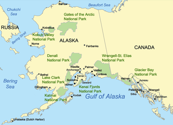 Alaska Map